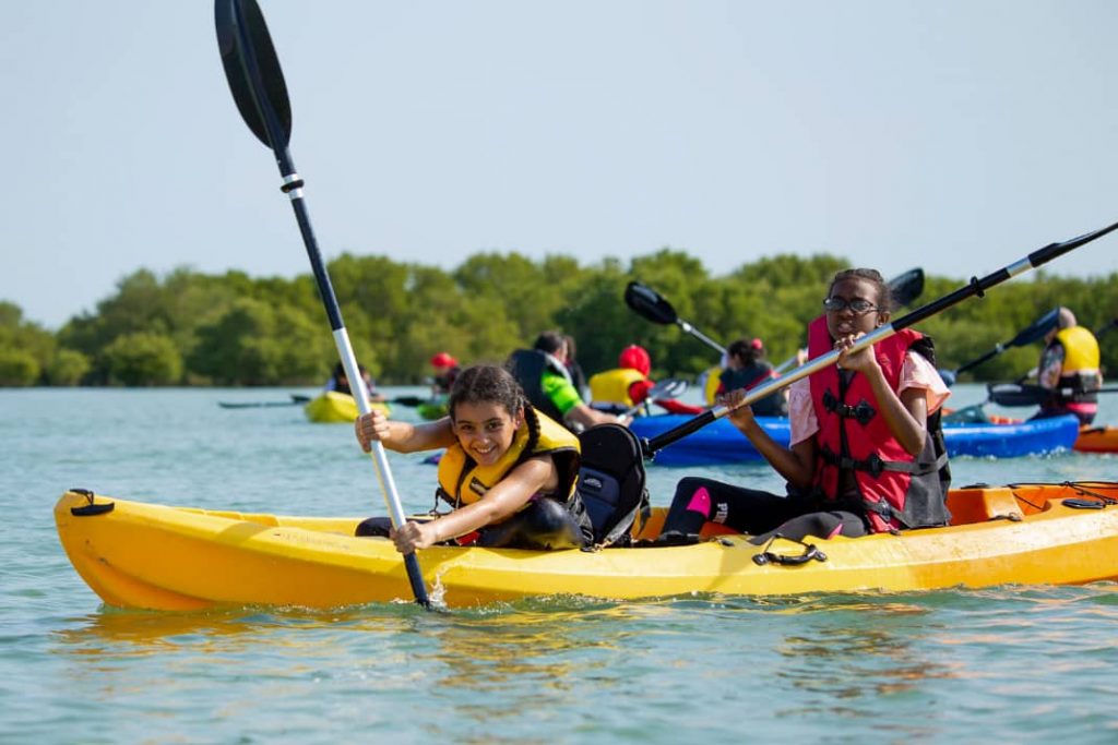 Kayaking in Qatar