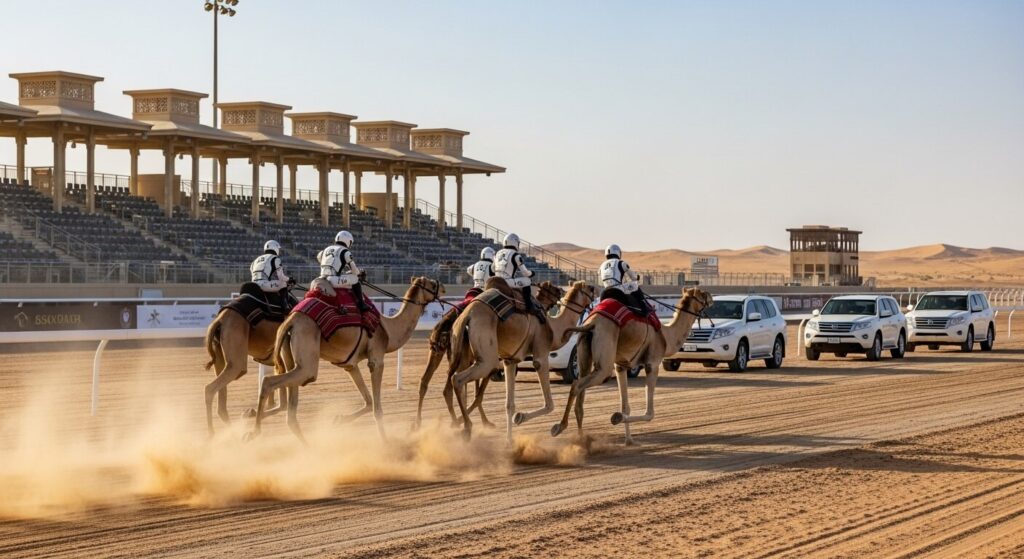 Camel Racing in Qatar
